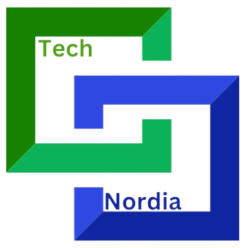 Technordia white background logo